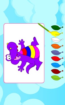 Coloring Proud Alligator游戲截圖5
