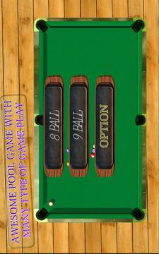 BILLIARDS POOL SLAM 3D游戲截圖1