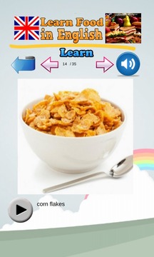 学习食物用英语游戏截图4