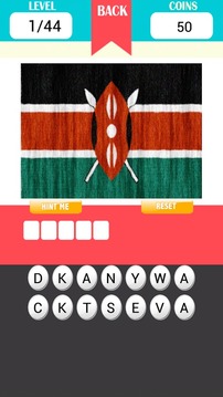 Flags of africa guess word游戲截圖1