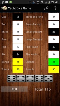Yacht Dice Game游戲截圖3