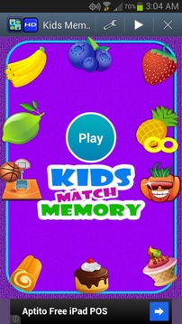 Kids Memory Match游戲截圖1