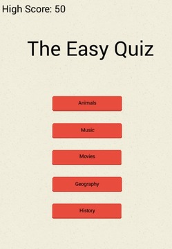 The Easy Quiz & Trivia Game游戲截圖1