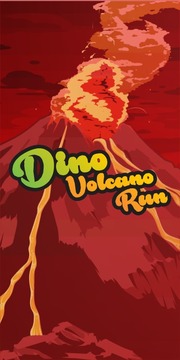Dino Volcano Run游戲截圖3