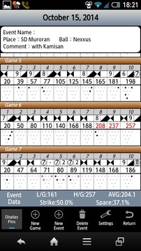 Bowling Scorer Free游戲截圖5
