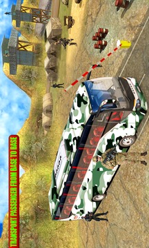 US Army Coach Bus Simulation游戲截圖3