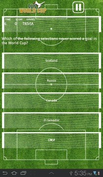 World Cup Quiz游戲截圖4