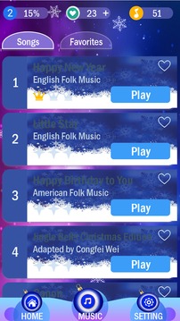 piano tiles magic music blue游戲截圖2