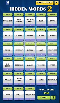 Hidden Words 2 - Free Puzzle游戲截圖5