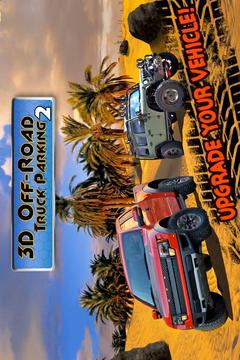 3D Off-Road Truck Parking 2游戲截圖5