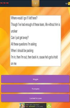 Guess Lyrics: Jason Derulo游戲截圖2