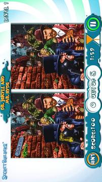 Spot Difference FREE Dr Jekyll游戲截圖2