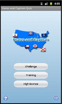 States and Capitals Quiz游戲截圖1