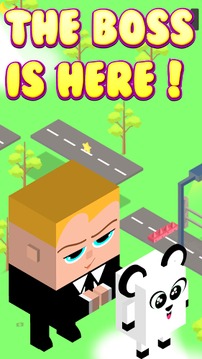 Boss Baby Blocky Race游戲截圖4
