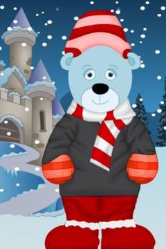 Christmas Bear Dress Up游戲截圖1