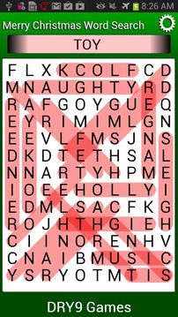 Merry Christmas Word Search游戲截圖2