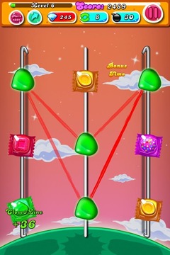 Yummy Candy Shape Flow游戏截图3