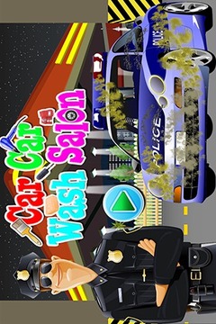 Police Car Wash Salon Game游戲截圖1