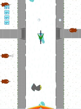 Snowball Dodge游戲截圖2