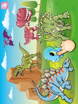 Dinopuzzle for kids & toddlers游戲截圖4