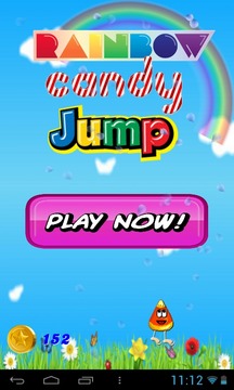 Rainbow Candy Jump游戲截圖1