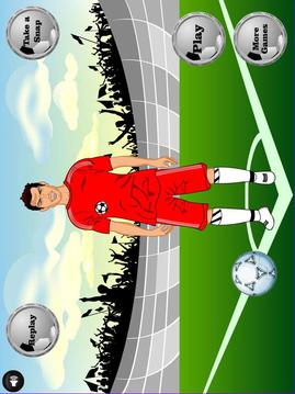 Cool Footballer Fun Dressup游戲截圖2