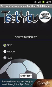 Test You Inter FC Milano游戲截圖2