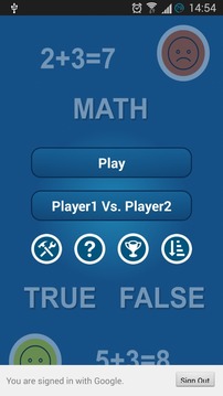 Math True False游戲截圖1