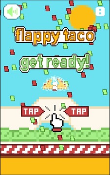 Flappy Taco游戲截圖1