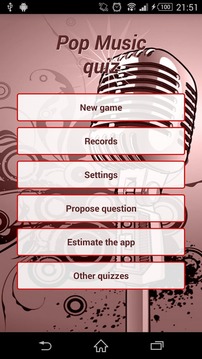 Pop Music Quiz游戲截圖1
