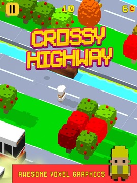 Crossy Highway游戲截圖1