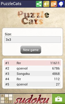 Sliding Puzzle Cats游戲截圖4