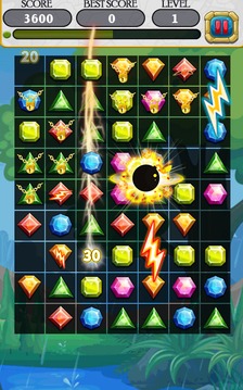 Jewels Fun Match 3游戲截圖4