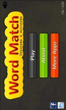Word Match: Synonym & Antonym游戲截圖1