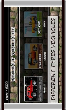 Mountain winter Hill Climb 4x4游戲截圖2