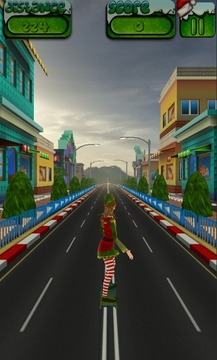 X-Mas Skate Run 3D游戲截圖1