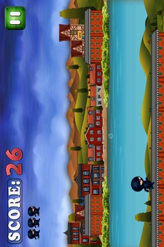 Ninja Rooftop Run, Mini Rush游戲截圖2
