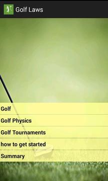 Golf Laws游戲截圖2