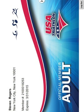 USA Triathlon Card游戲截圖4