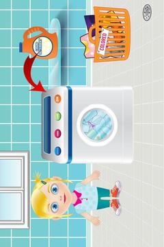 Washing Clothes Kids Games游戲截圖2
