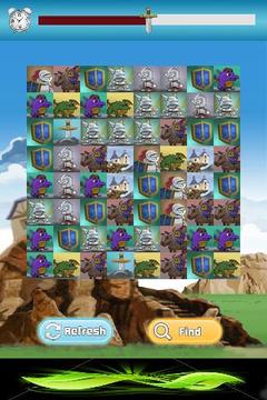 Castle, Dragon & Knight match游戲截圖1