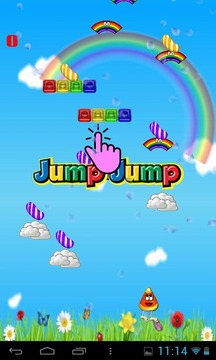 Rainbow Candy Jump游戲截圖2