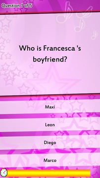 My Violetta quiz online游戲截圖3