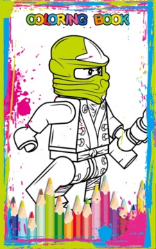 How To Color NinjaGo游戲截圖2