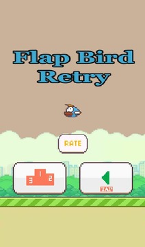Flap Bird Retry游戲截圖1