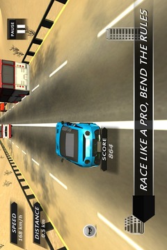 Traffic Race 3D - Highway XMas游戲截圖3