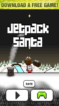 Jetpack Santa游戲截圖1