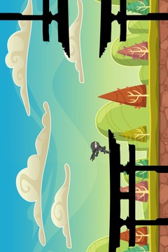 JUMPING NINJA: ROOFTOP RUNNER游戲截圖1