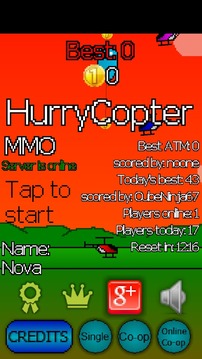 HurryCopter Online/Multiplayer游戲截圖1