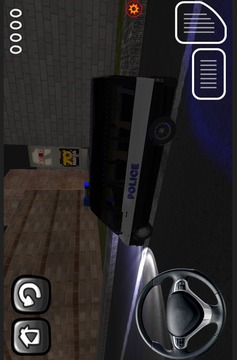3D Police Truck Parking Game游戏截图3